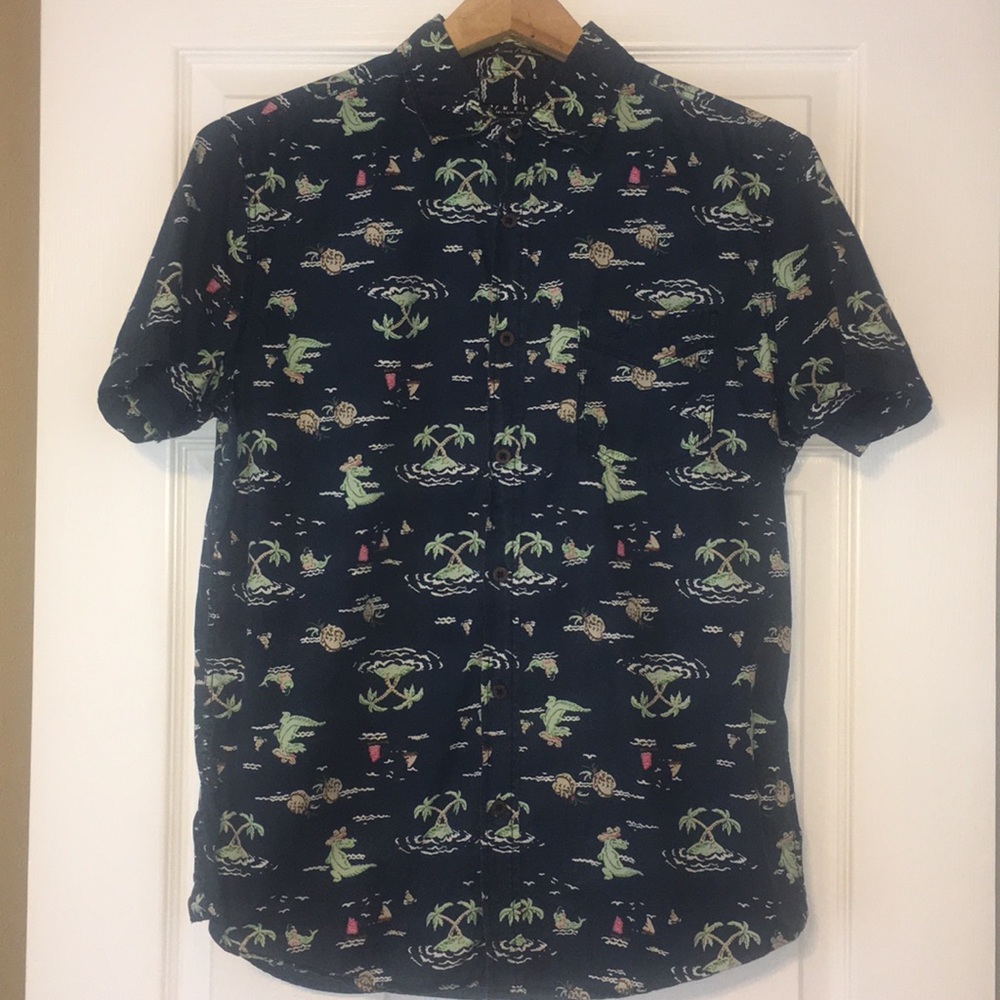 Tropical Button Up Shirt